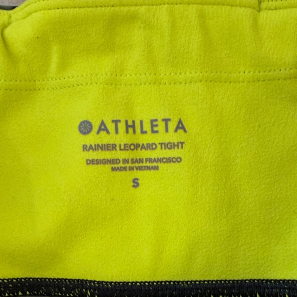 Athleta Rainer Leopard Tight - Picture 3 of 7